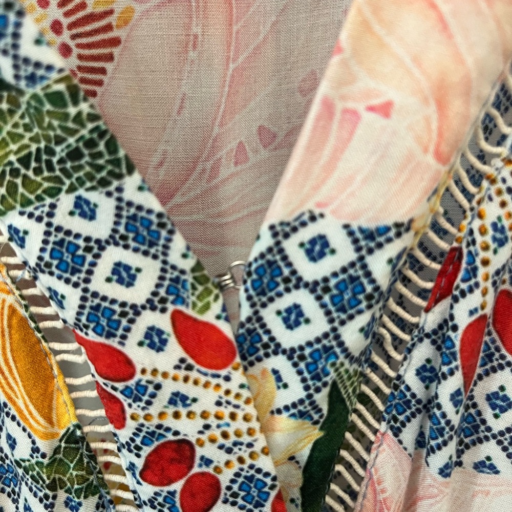 FARM Rio for Anthropologie Camila Wrap Dress - Picture 11 of 14